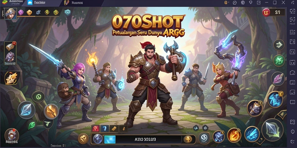 Gameplay mendebarkan dalam dunia fantasi ARPG.
