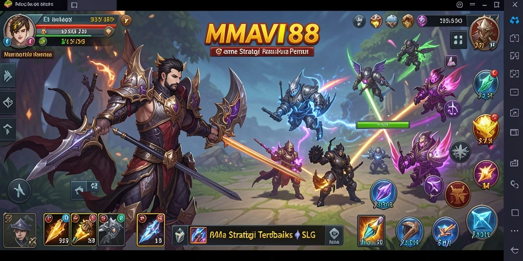 Tangkapan layar terbaru dari gameplay seru AMAVI88 yang menampilkan pertempuran strategis.