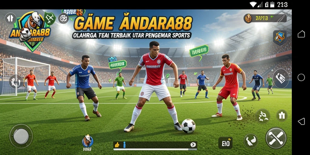 Gameplay menarik dari ANDARA88 yang penuh aksi olahraga.