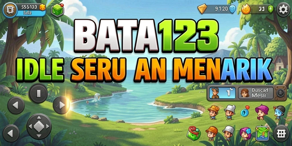 Screenshot permainan BATA123 menampilkan karakter yang sedang mengumpulkan sumber daya.