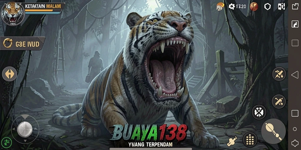 Tampilkan momen menakutkan saat karakter menghadapi monster menyeramkan.