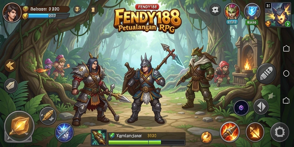 Tampilan gameplay RPG FENDY188 yang menarik dan seru.