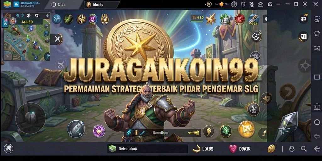 Tampilan strategis yang mendebarkan dalam JURAGANKOIN99.