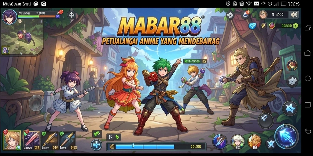 Tampilan gameplay MABAR88 yang dinamis dan seru.