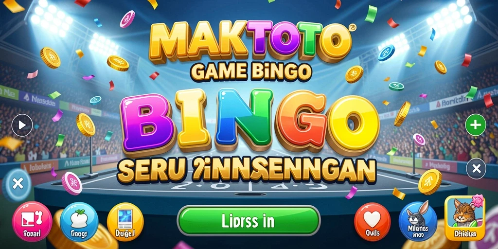 Screenshot gameplay <strong>MAKTOTO</strong> menunjukkan keseruan Bingo yang mendebarkan.