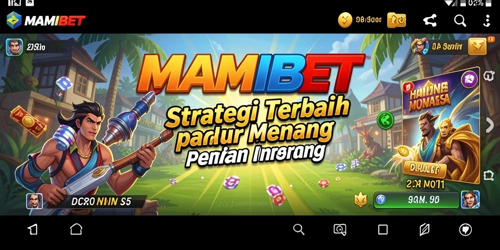 Tampilan gameplay menawan dari MAMIBET dengan berbagai strategi.