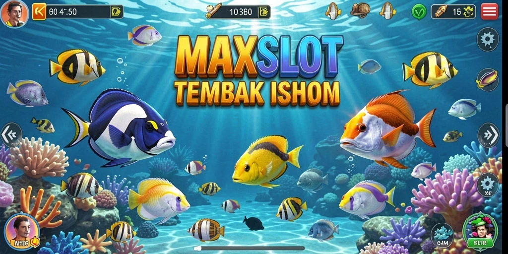 Tangkapan layar permainan Tembak Ikan dengan grafis yang menakjubkan.
