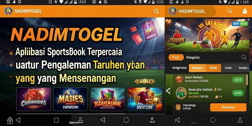 Tampilan gameplay menarik dari aplikasi Sportsbook NADIMTOGEL.