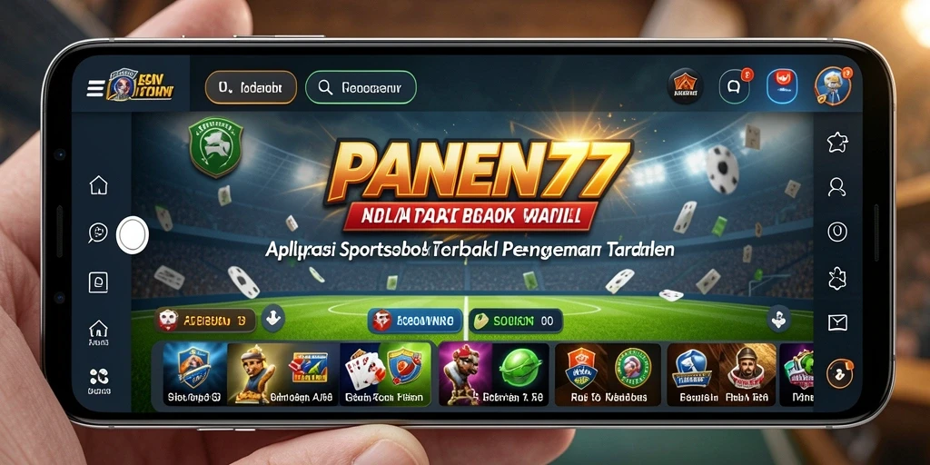 Tampilan gameplay PANEN77 yang intuitif dan menarik.