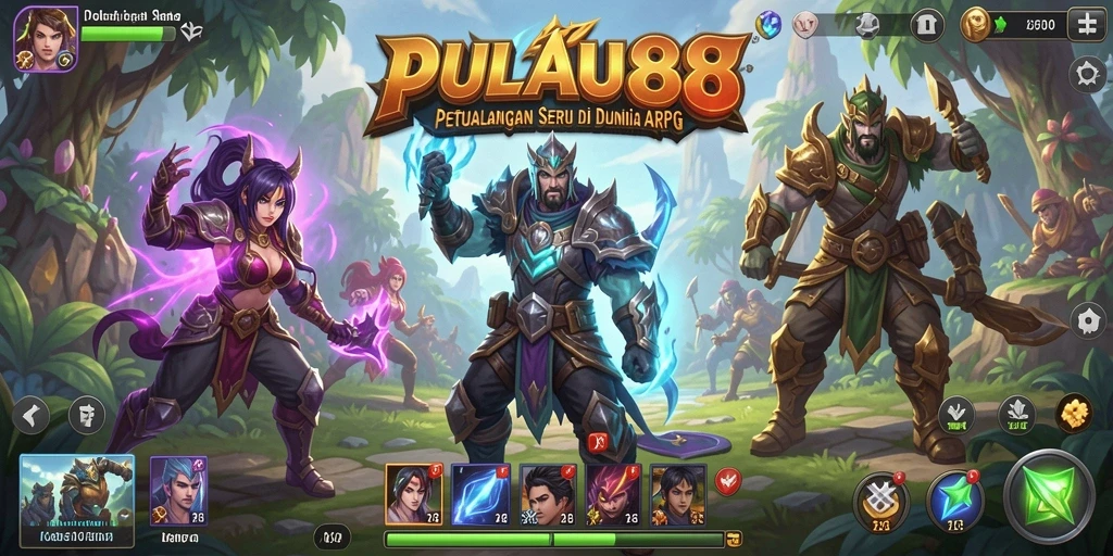 Gameplay seru di PULAU88 dengan dunia yang luas dan karakter beragam.