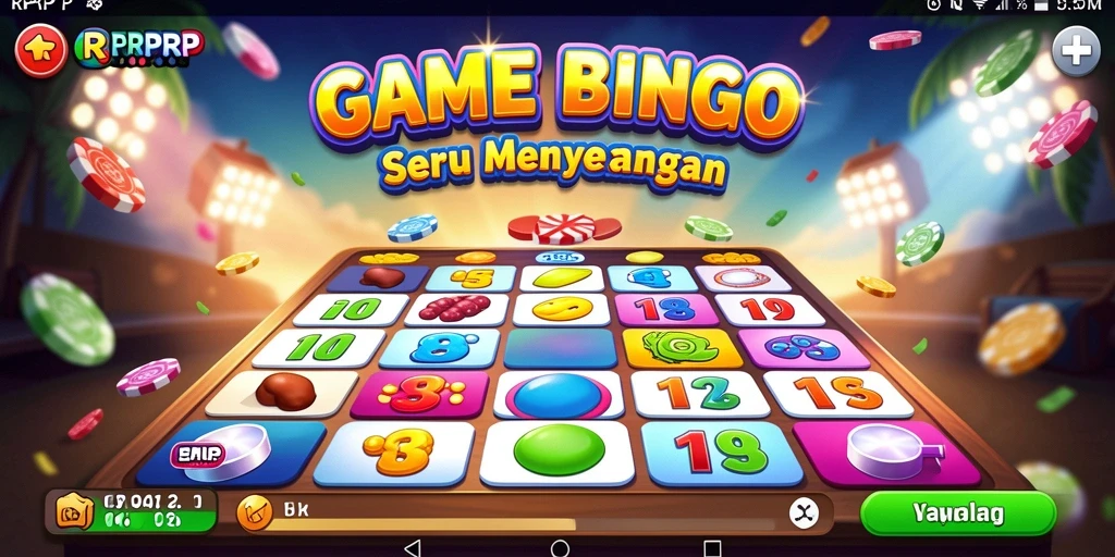 Gameplay seru bingo di RPRPRP dengan teman-teman.