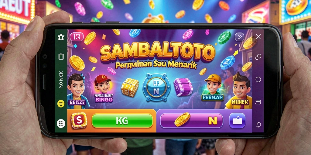 Tangkapan layar dari gameplay Bingo yang seru dan interaktif.