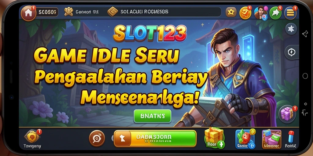 Tampilan menarik dari gameplay SLOT123 yang menandakan keseruan permainan Idle.