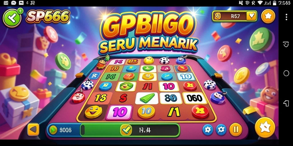 Tampilan menarik saat bermain Bingo di SP666 dengan banyak pilihan kartu.