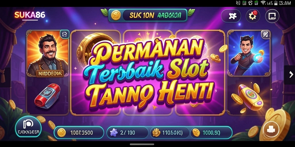 Menampilkan gameplay seru dalam permainan Slot SUKA86.