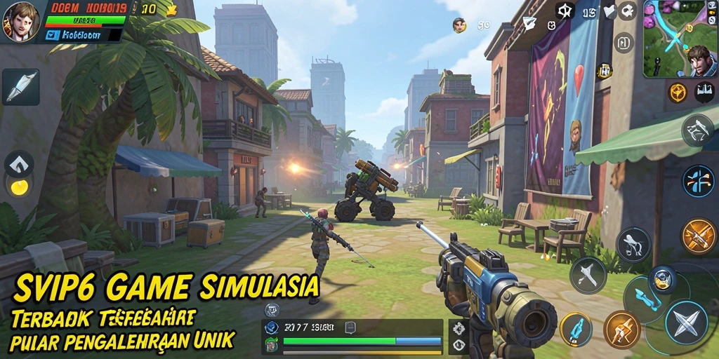 Screenshot gameplay SVIP6 menampilkan momen menarik dalam simulasi.