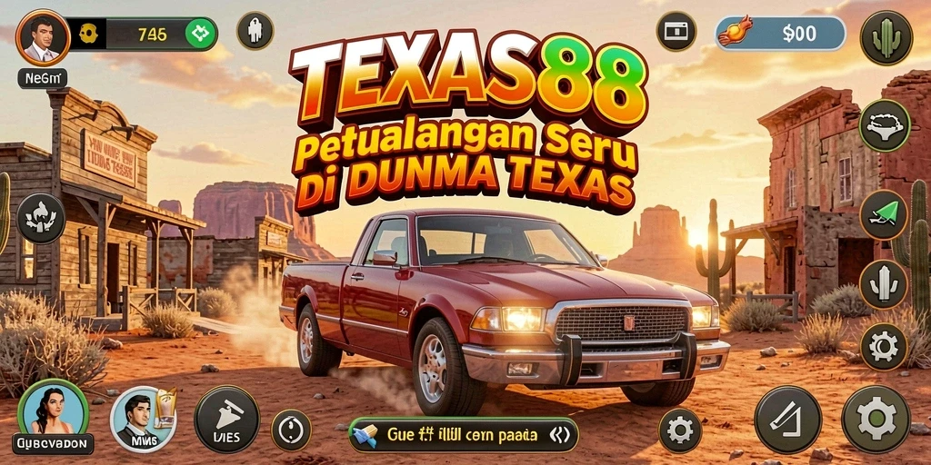 Gameplay seru dan menantang di TEXAS88 dengan berbagai petualangan.