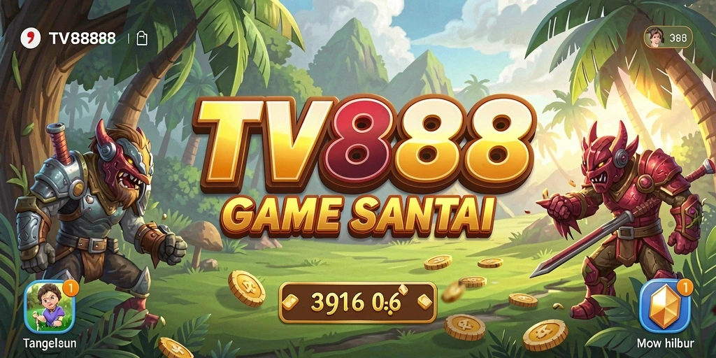 Tampilan gameplay TV888 yang seru dan mengasyikkan.