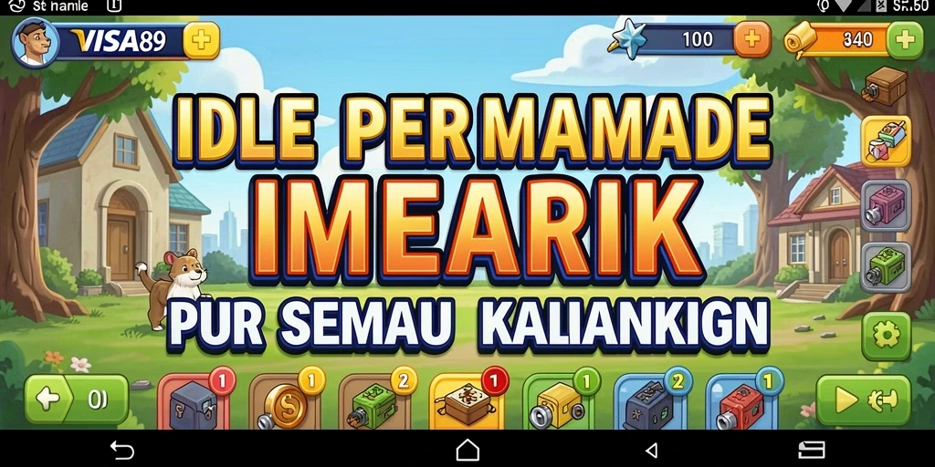 Tampilan gameplay yang seru dan santai dalam VISA89.