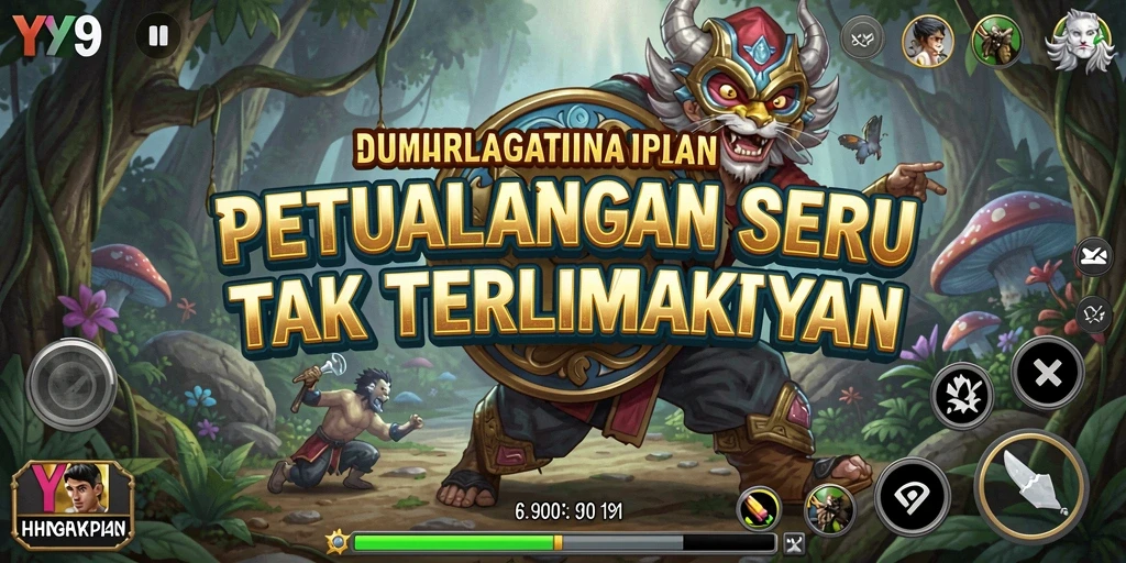 Tampilan gameplay Y89 yang mengasyikkan dan penuh petualangan.